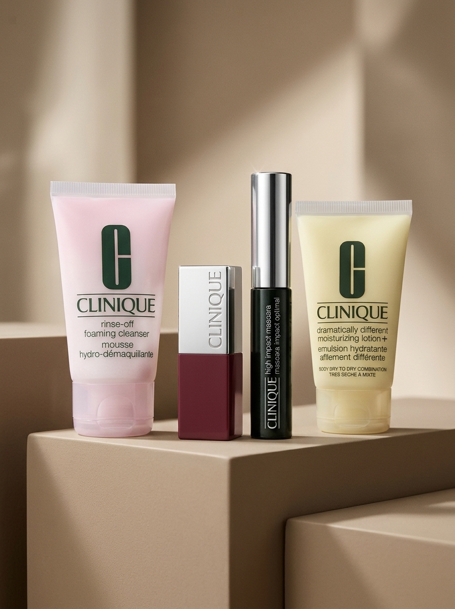 Kit Clinique Discovery Favorites Skincare & Fragrance 4 Peças