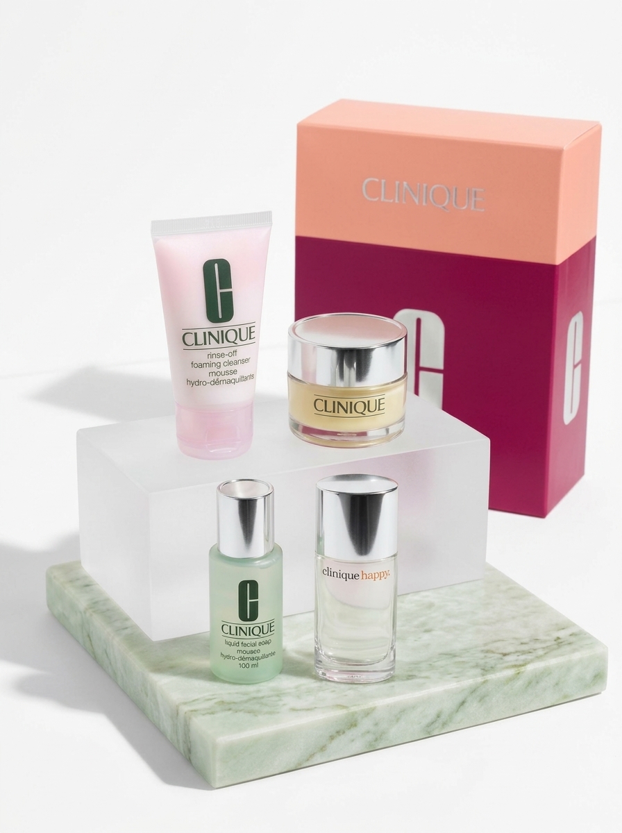 Kit Clinique Skin Essentials Discovery Favorites 4 Peças