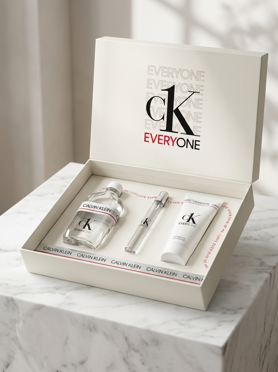 Kit Calvin Klein CK Everyone Unissex - EDT 200ml + Travel Spray