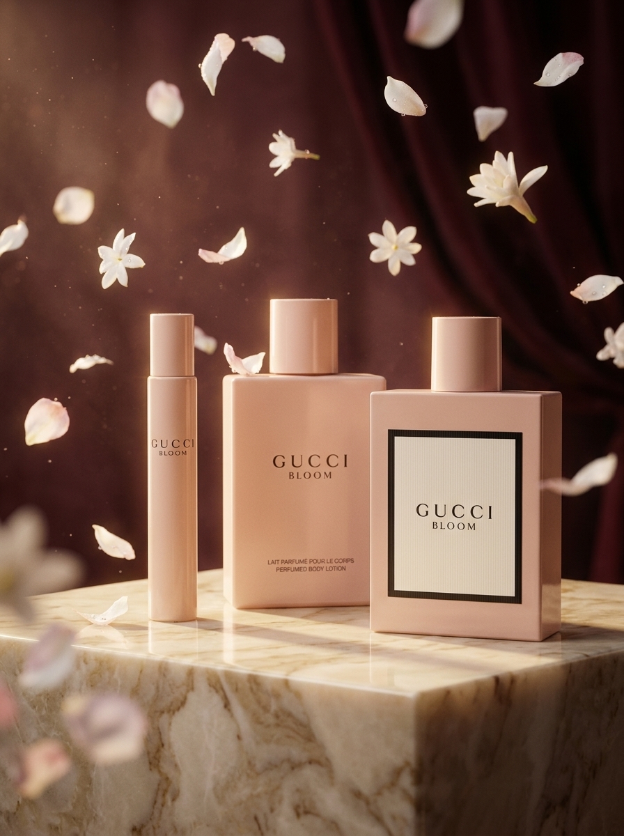 Kit Gucci Bloom Coffret Feminino - Eau de Parfum + Loção